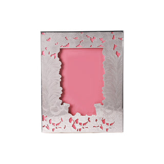 Silver cow Photo Frame