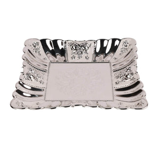 Square Tray Silver