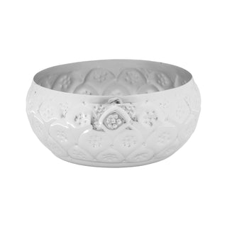 Dotted silver Plated Bowl