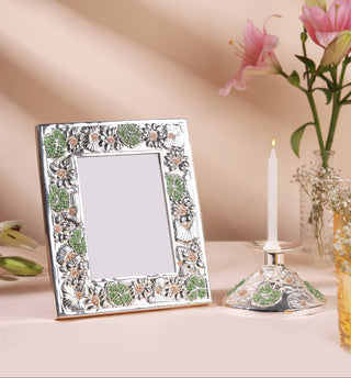 Hand Crafted Beaded Photo Frame