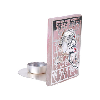 Ganesha Tea Light Mantra