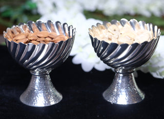 Old SILVER DESSERT BOWL - SET OF 2