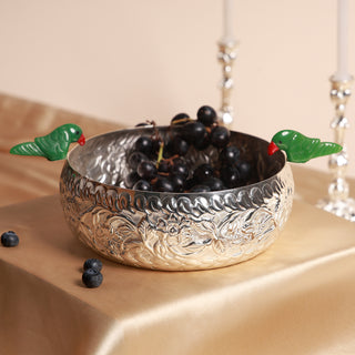 Bowl with Sitting parrot