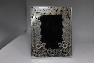 Silver Cow Photo Frame