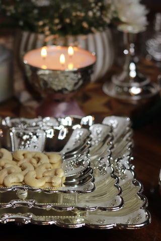 Square Tray Silver